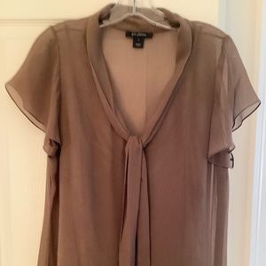 St John chiffon blouse with camisole